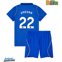 Chelsea Emmanuel Emegha #22 Hjemmedraktsett Barn 2026-27 Kortermet (+ Korte bukser)